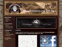 Tablet Screenshot of michiganpiratefestival.com